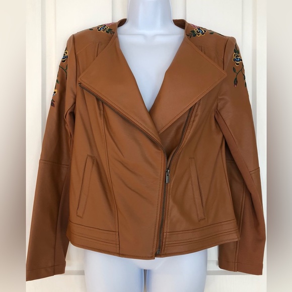 G By Giuliana Embroidered Moto Jacket - Picture 3 of 16